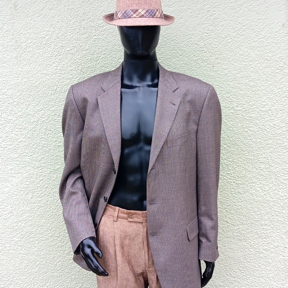 Abboud for Nordstrom Men´s Pure Wool Houndstooth...